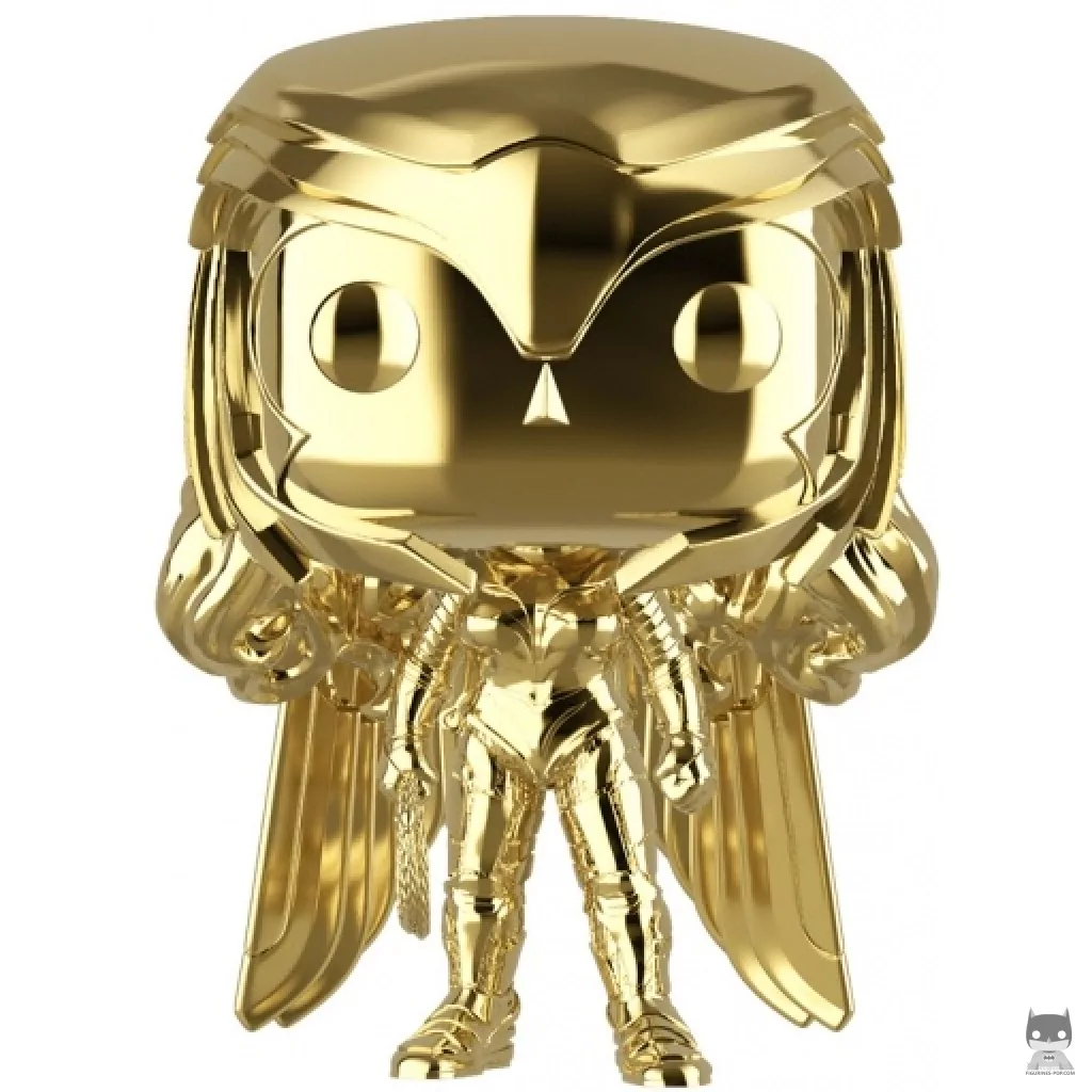 Figurine Funko POP Wonder Woman Armure en Or (Metallic) (Wonder Woman 1984)