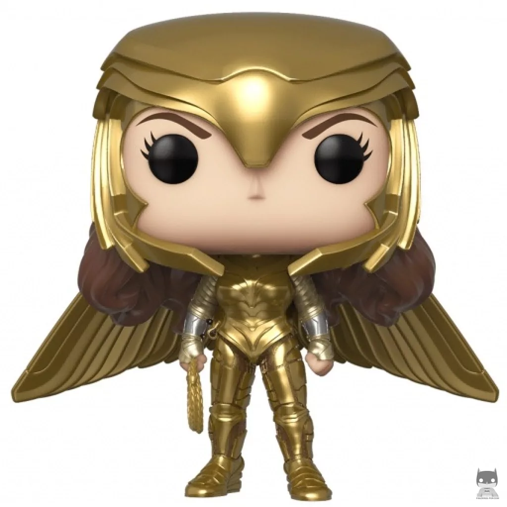 Figurine Funko POP Wonder Woman Armure en Or (Metallic) (Wonder Woman 1984)