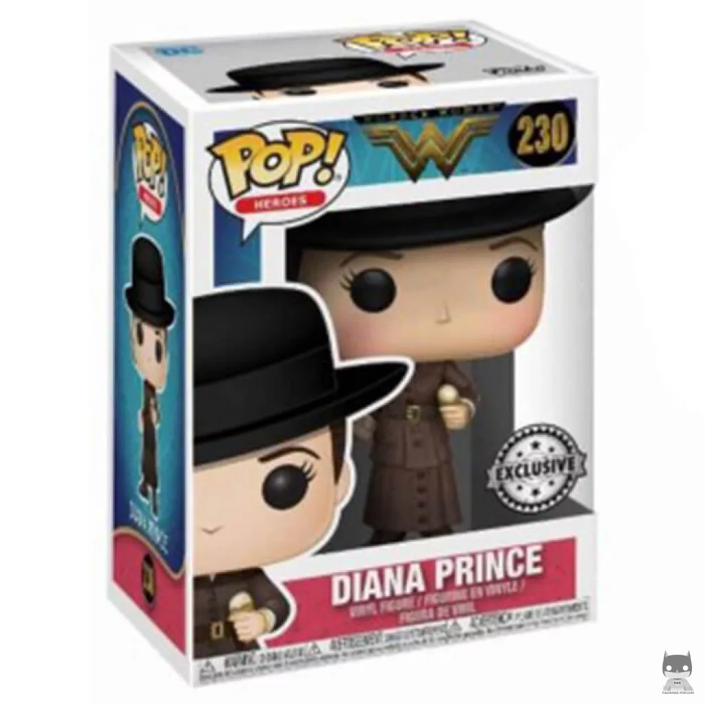 Figurine Funko POP Diana Prince avec une glace avec boîte