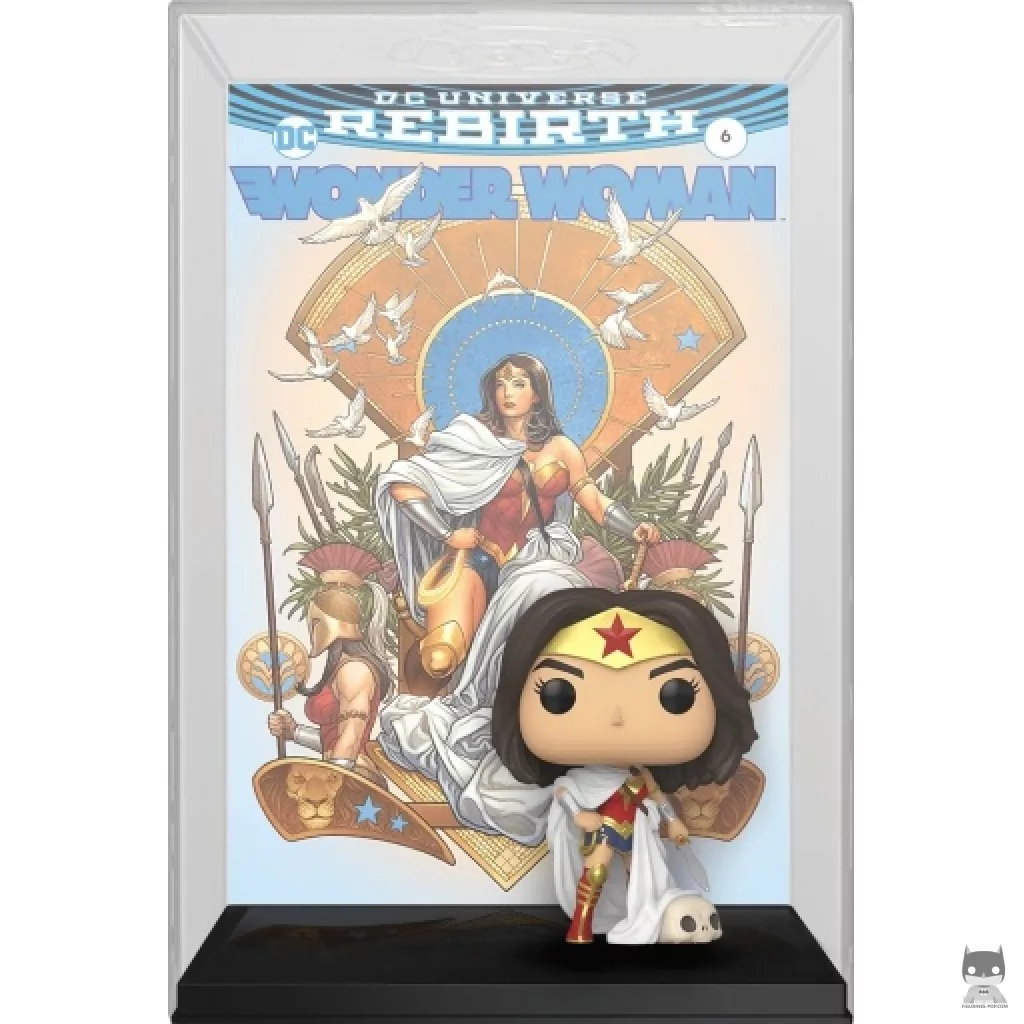 Figurine Funko POP Wonder Woman Rebirth on Throne (Wonder Woman 80ème anniversaire)