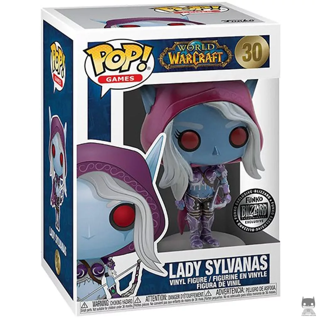 Figurine Funko POP Lady Sylvanas (Metallic) avec boîte
