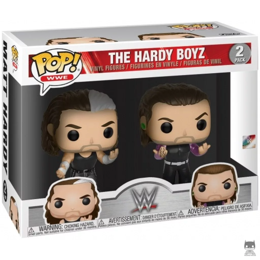 Figurine Funko POP Les Hardy Boyz avec boîte