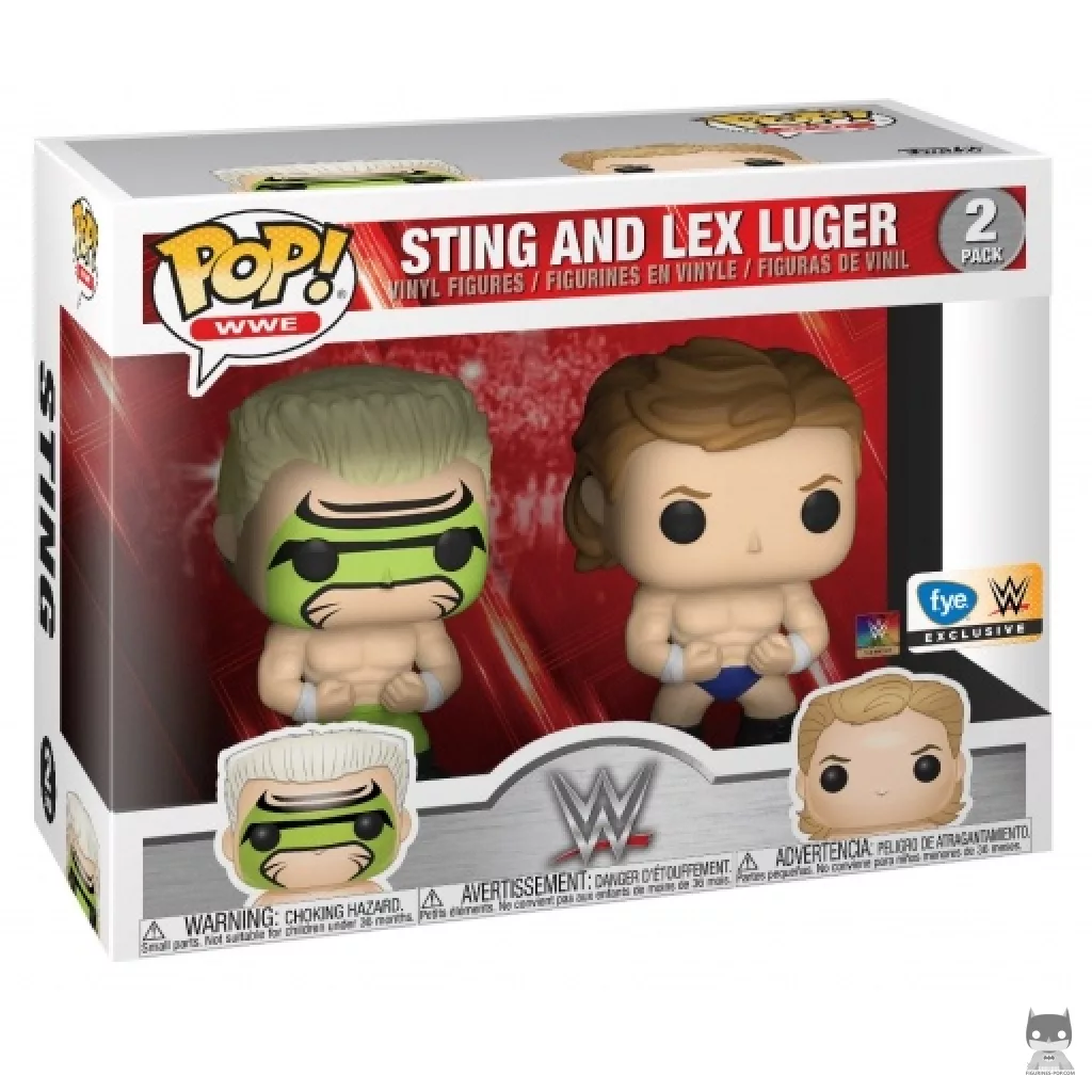 Figurine Funko POP Sting & Lex Luger avec boîte