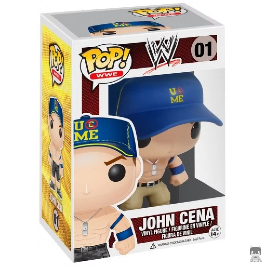 Figurine Funko POP John Cena (2013) avec boîte