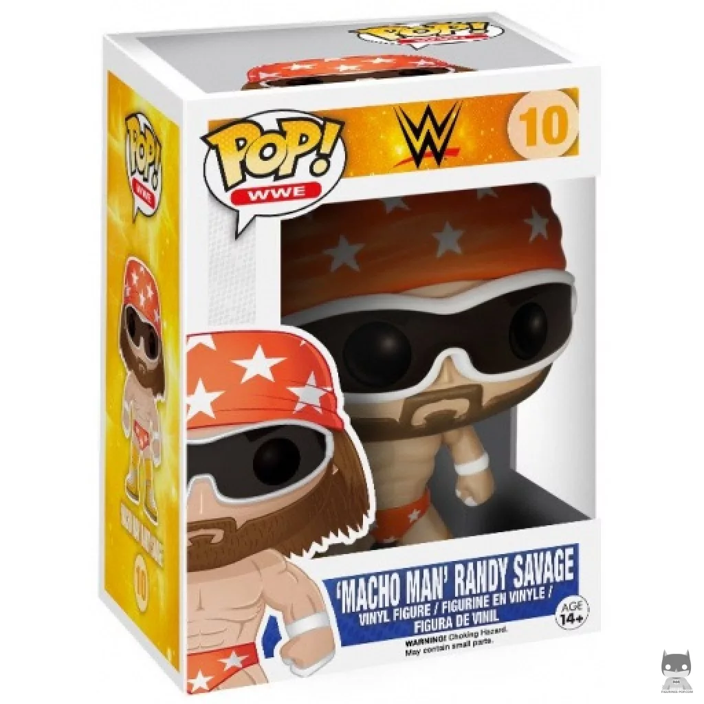 Figurine Funko POP Randy "Macho Man" Savage avec boîte