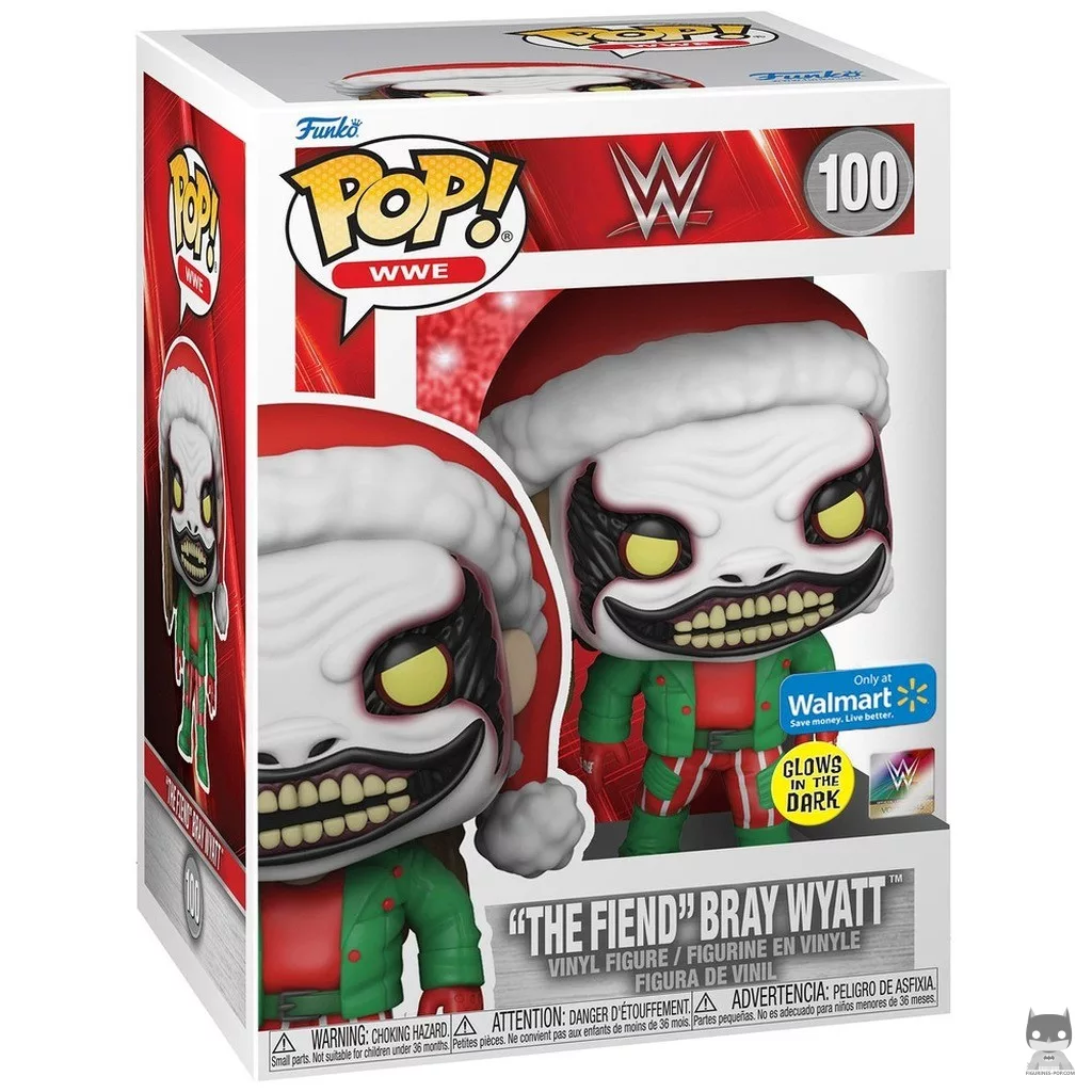 Figurine Funko POP The Fiend Bray Wyatt (Glow in the Dark) avec boîte