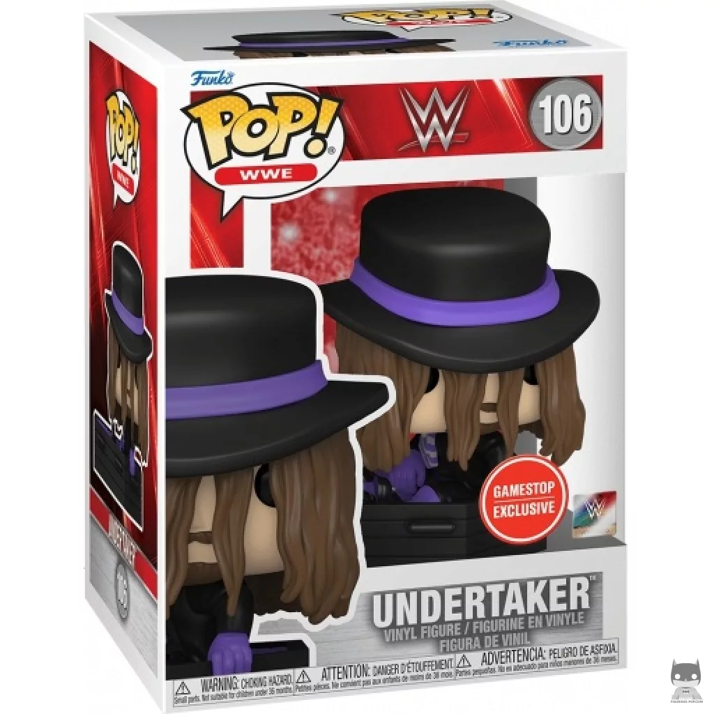 Figurine Funko POP Undertaker avec boîte