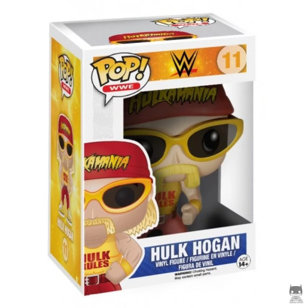 Figurine Funko POP Hulk Hogan avec boîte