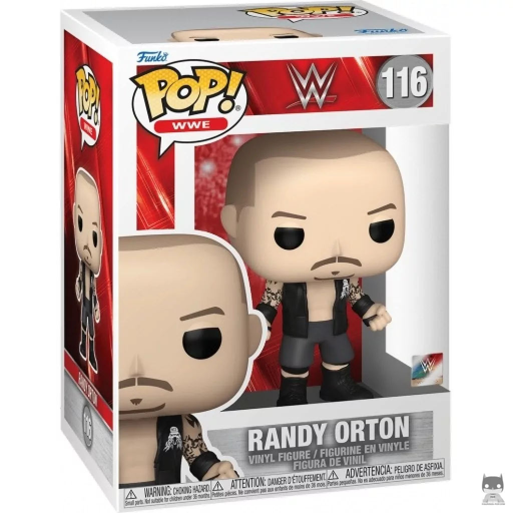 Figurine Funko POP Randy Orton avec boîte