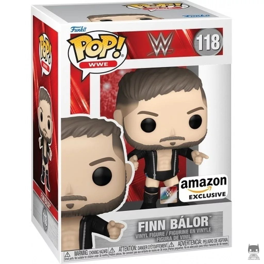 Figurine Funko POP Finn Bálor avec boîte