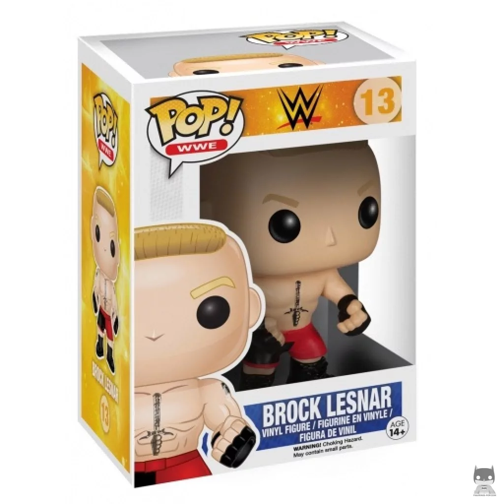 Figurine Funko POP Brock Lesnar avec boîte