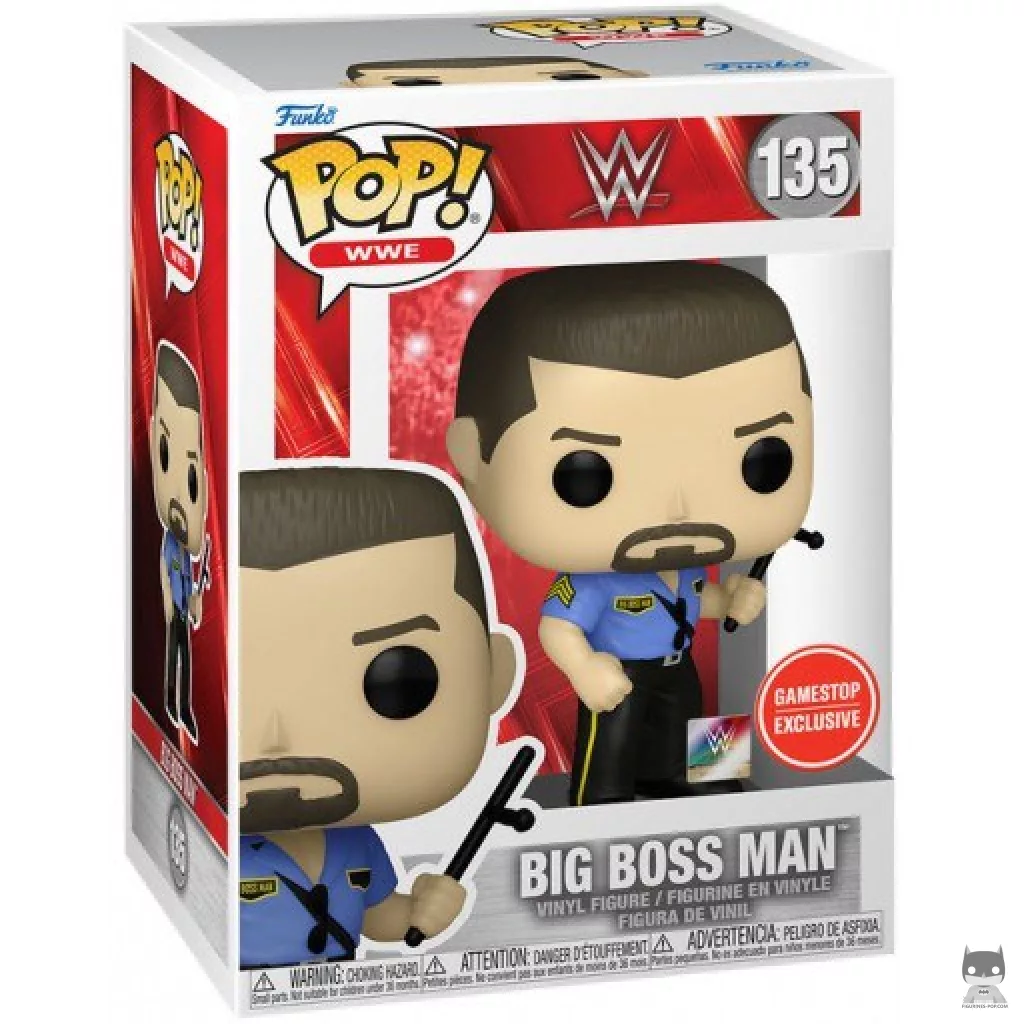 Figurine Funko POP Big Boss Man avec boîte
