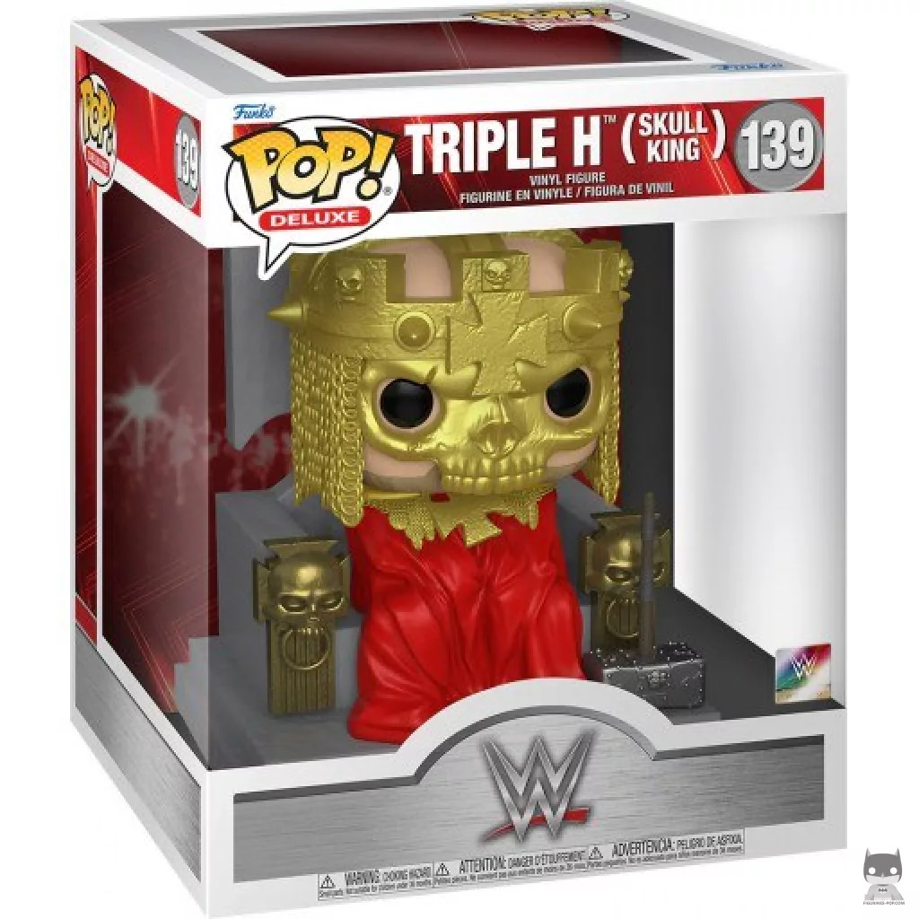 Figurine Funko POP Triple H (Skull King) avec boîte