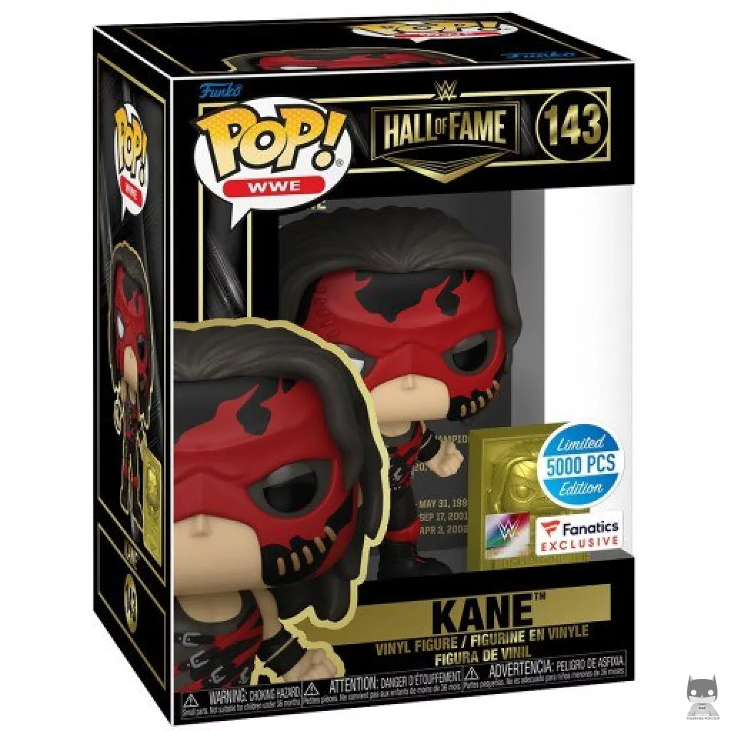 Figurine Funko POP Kane (2021 Hall of Fame) avec boîte