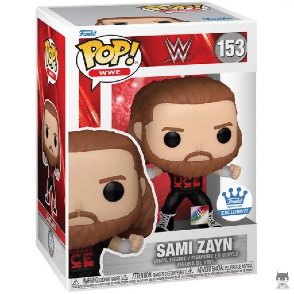 Figurine Funko POP Sami Zayn avec boîte