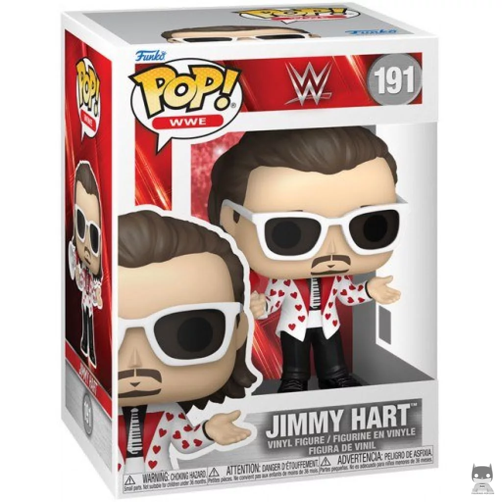 Figurine Funko POP Jimmy Hart avec boîte