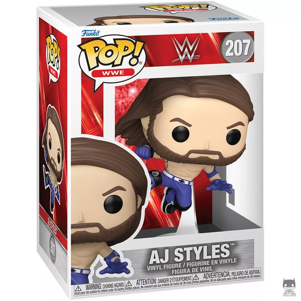 Figurine Funko POP AJ Styles avec boîte