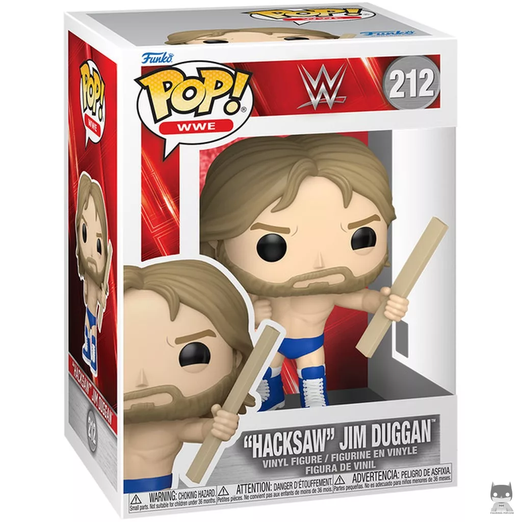 Figurine Funko POP "Hacksaw" Jim Duggan avec boîte