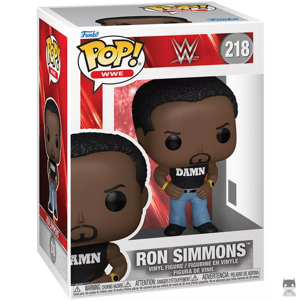 Figurine Funko POP Ron Simmons avec boîte