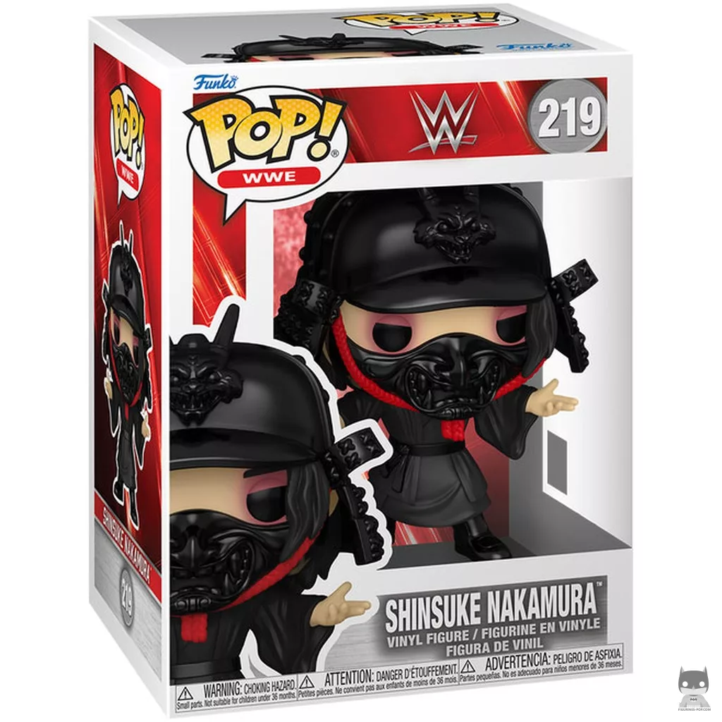 Figurine Funko POP Shinsuke Nakamura avec boîte