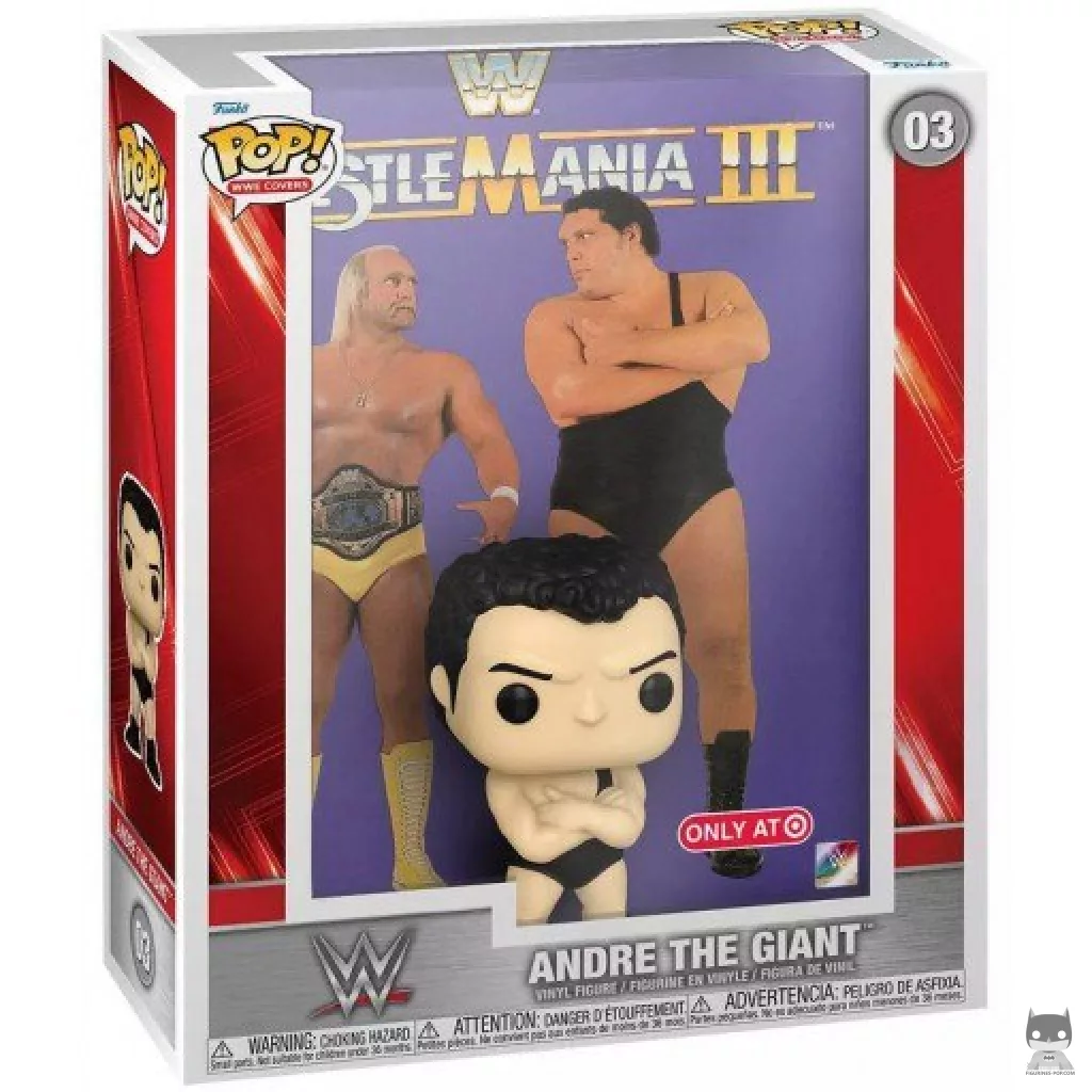 Figurine Funko POP WrestleMania : Andre The Giant avec boîte