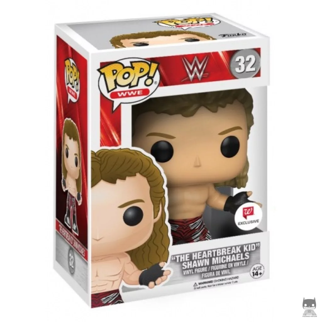Figurine Funko POP Shawn Michaels avec boîte