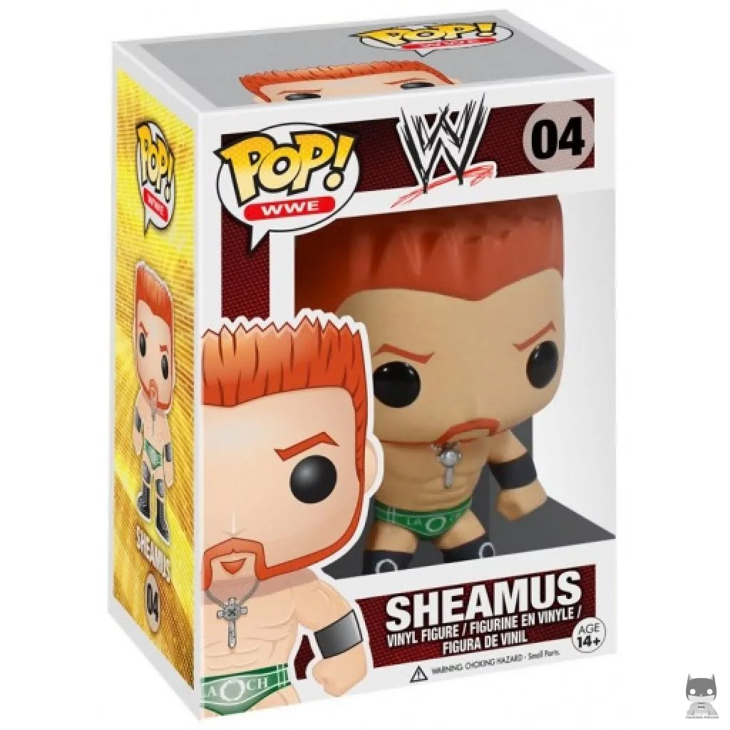 Figurine Funko POP Sheamus avec boîte