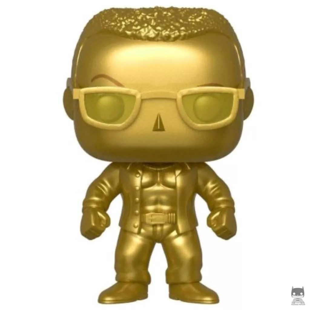 Figurine Funko POP The Rock (Or) (WWE)