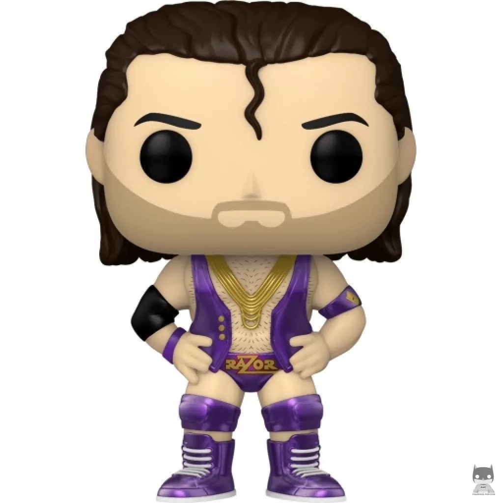Figurine Funko POP Razor Ramone (Purple & Metallic) (WWE)