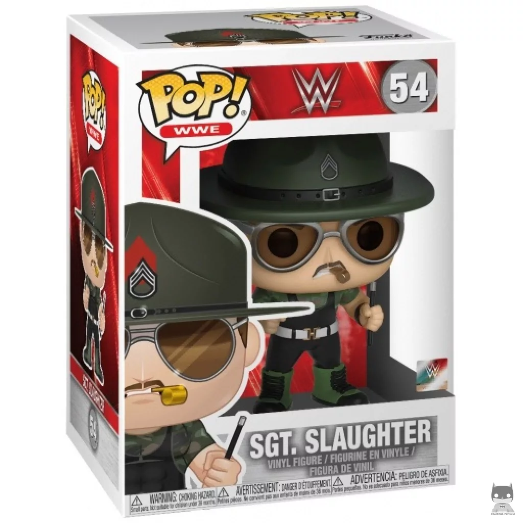 Figurine Funko POP Sgt. Slaughter avec boîte