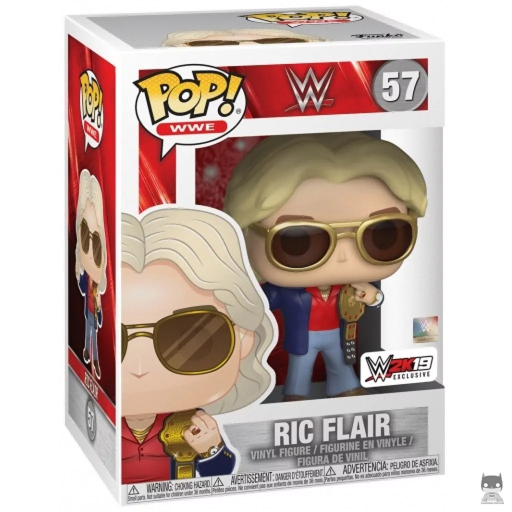 Figurine Funko POP Ric Flair avec boîte