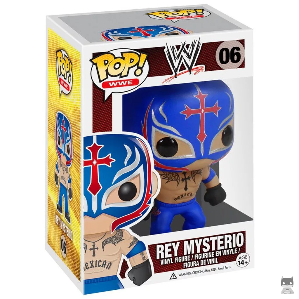 Figurine Funko POP Rey Mysterio avec boîte