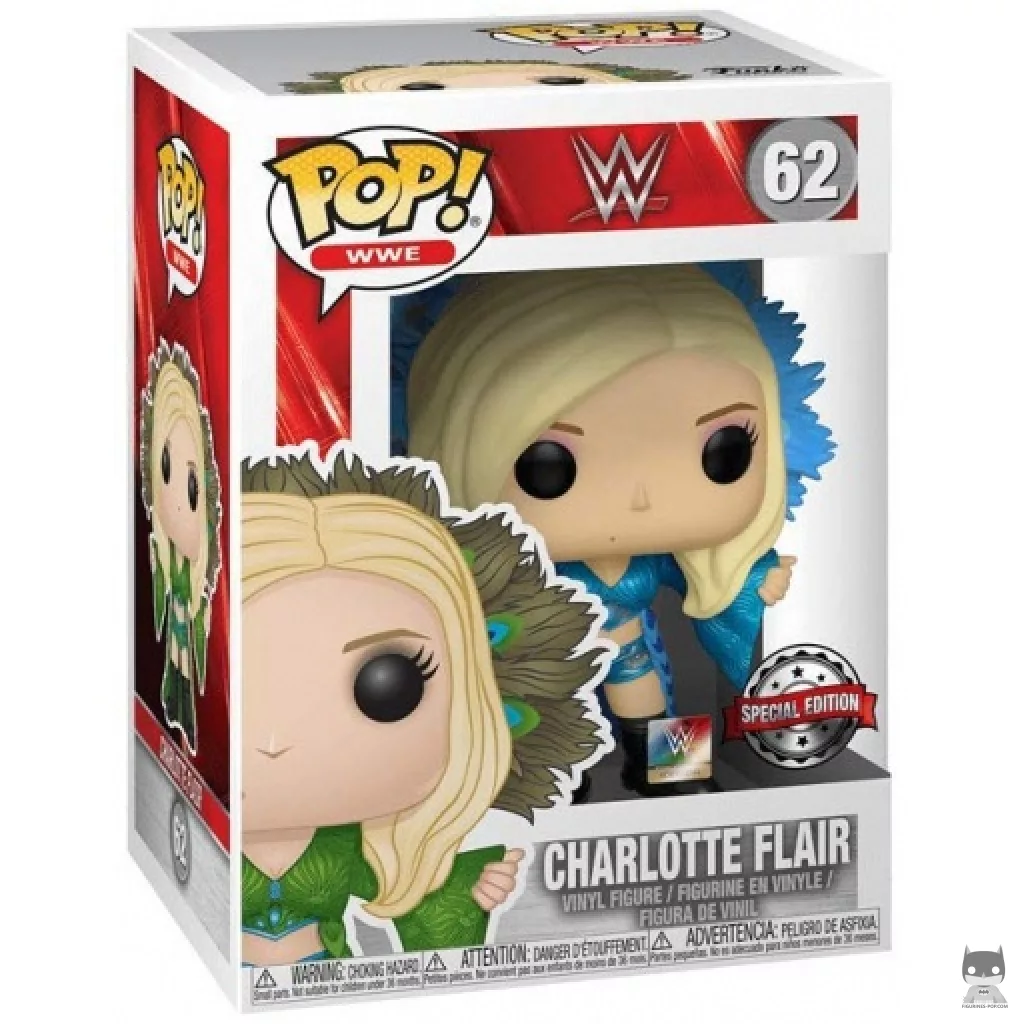Figurine Funko POP Charlotte Flair avec boîte