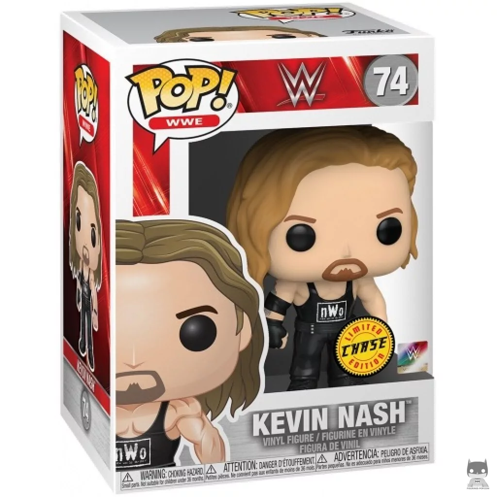 Figurine Funko POP Kevin Nash (Chase) avec boîte