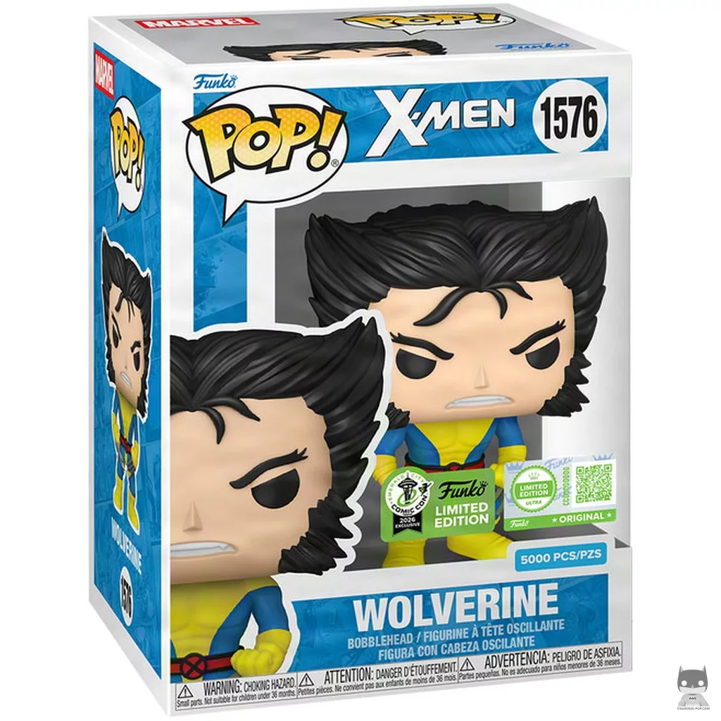 Figurine Funko POP Wolverine avec boîte