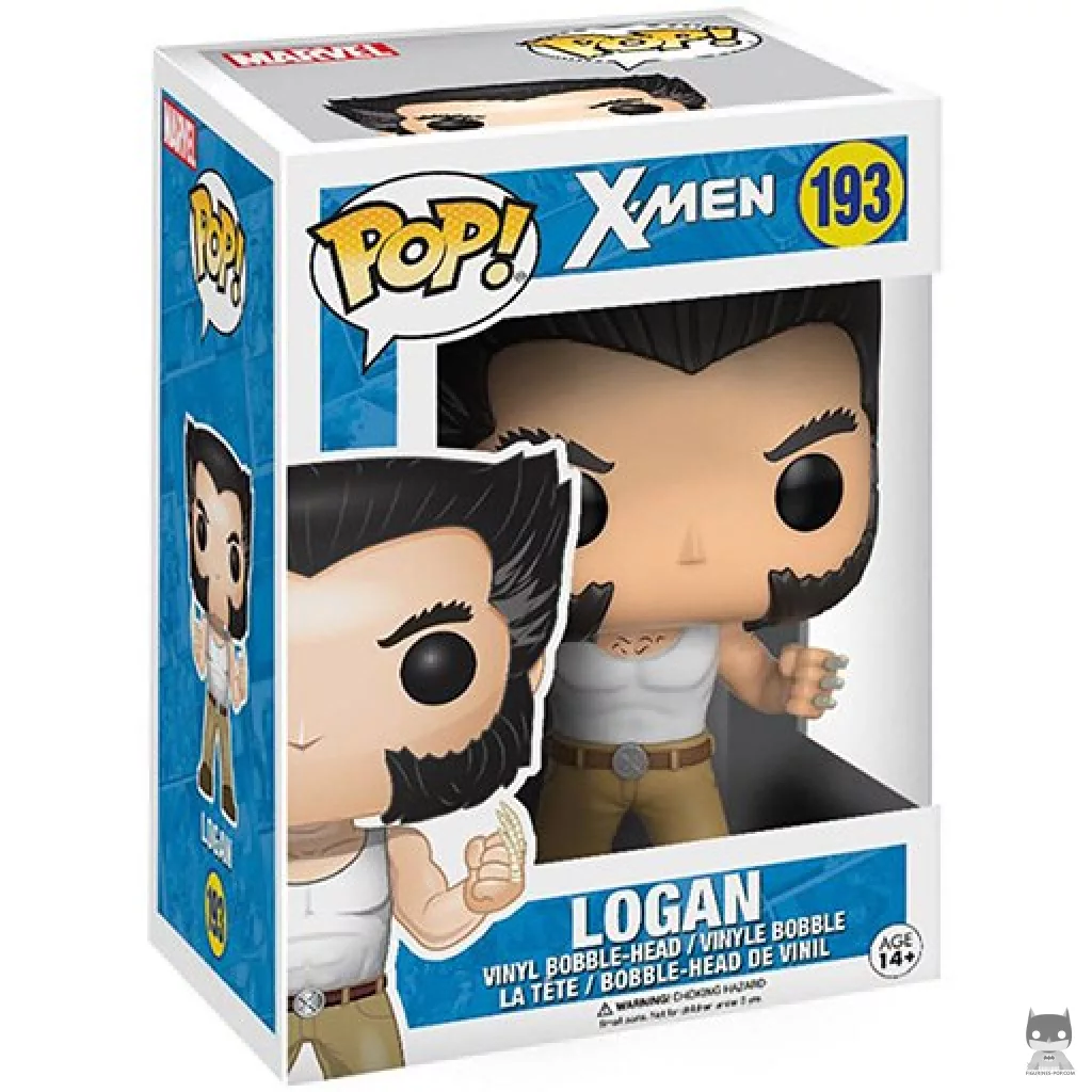 Figurine Funko POP Logan avec boîte
