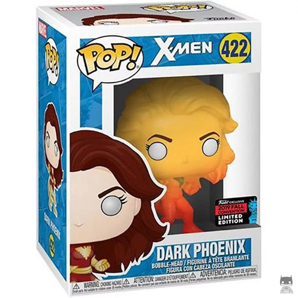 Figurine Funko POP Dark Phoenix (Orange) avec boîte
