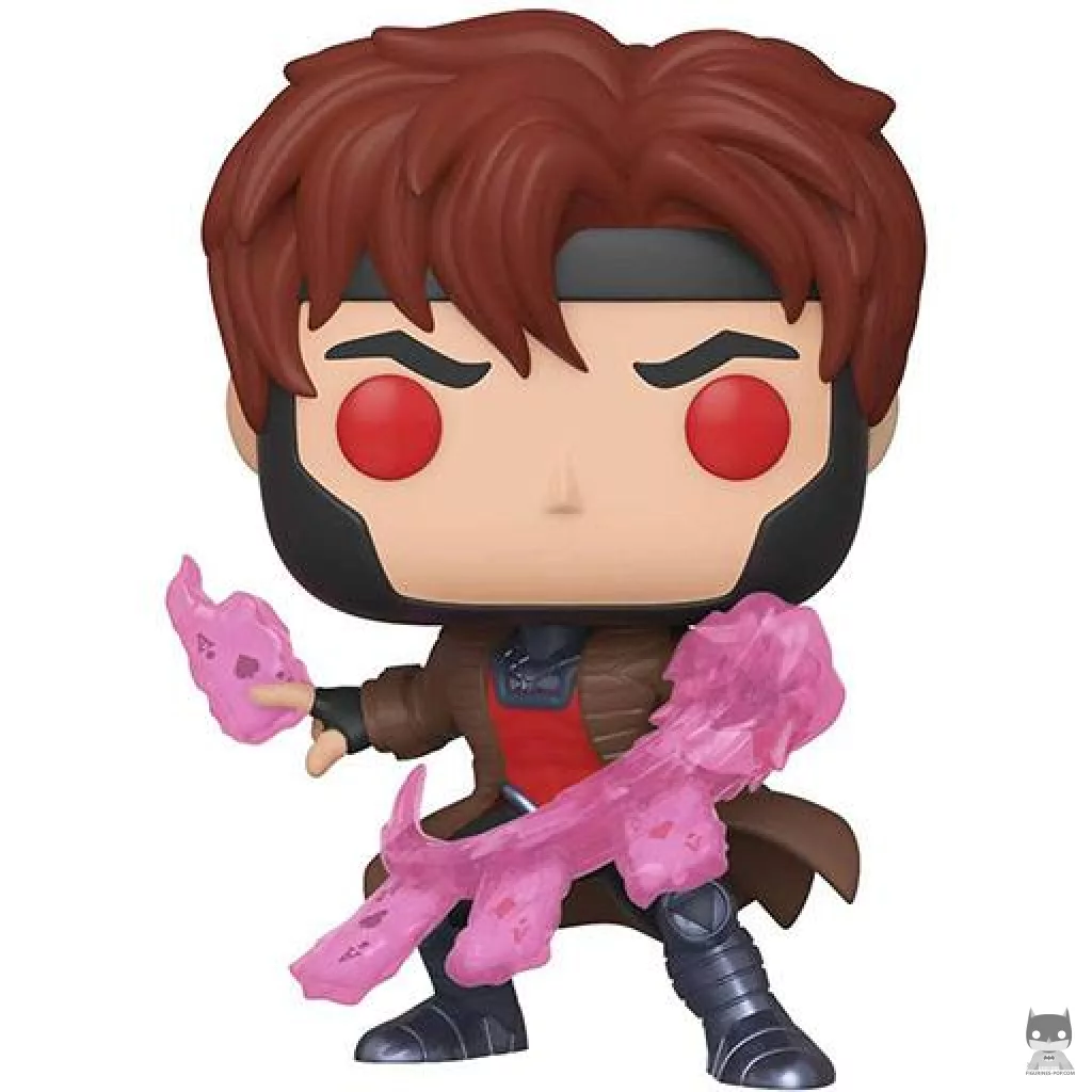 Figurine Funko POP Gambit avec des cartes (X-Men)