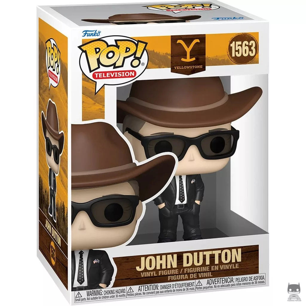 Figurine Funko POP John Dutton avec boîte