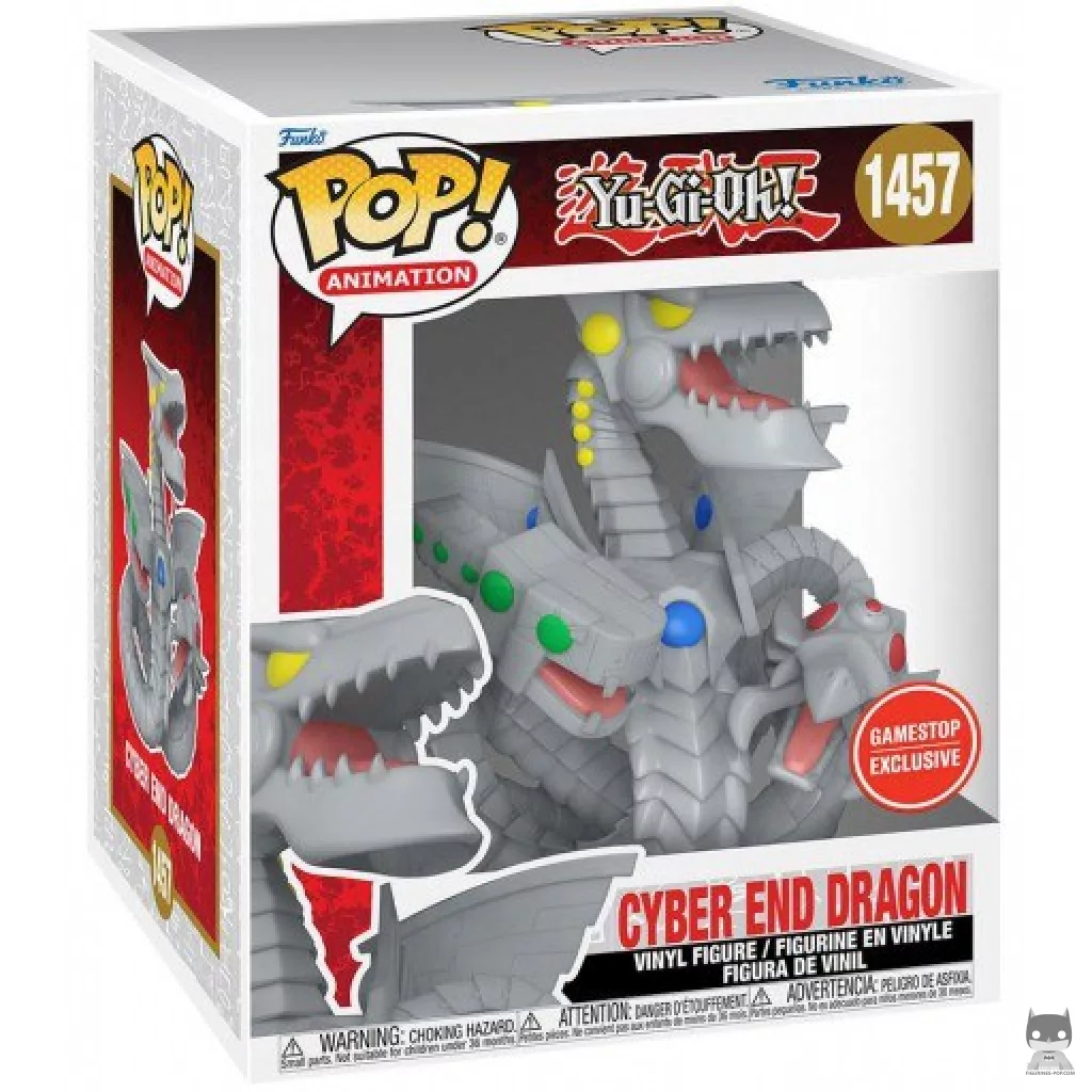 Figurine Funko POP Cyber end Dragon (Supersized) avec boîte