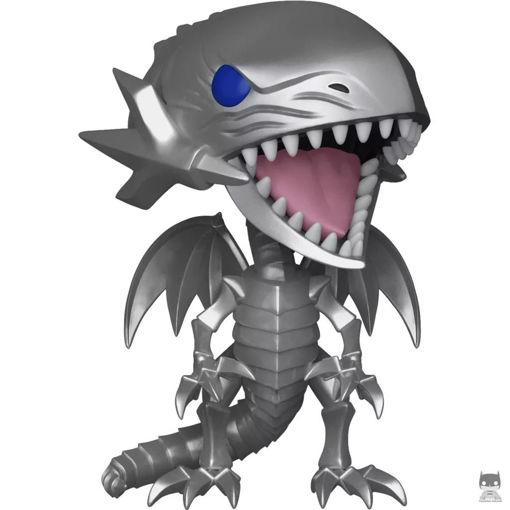 Figurine Funko POP Dragon Blanc aux Yeux Bleus (Metallic) (Yu-Gi-Oh!)