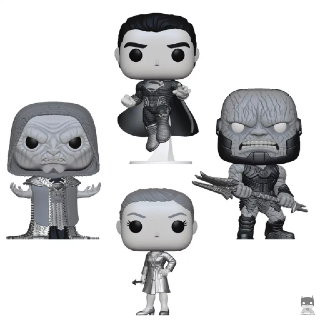 Figurine Funko POP Superman, Diana Prince, Desaad & Darkseid (Zack Snyder's Justice League)