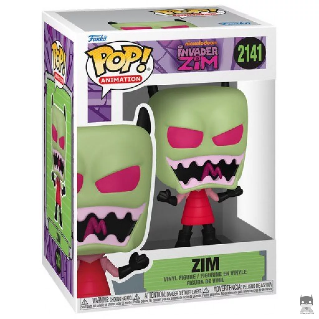 Figurine Funko POP Zim avec boîte