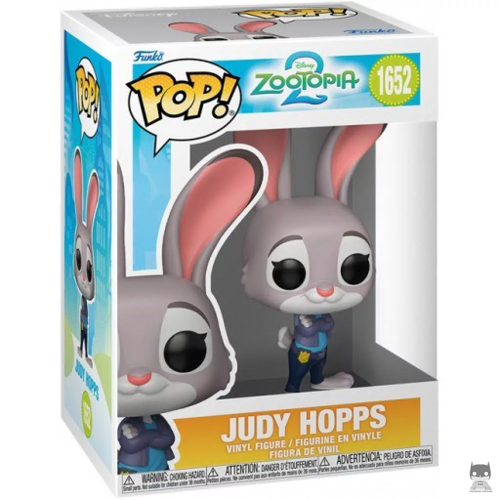 Figurine Funko POP Judy Hopps avec boîte
