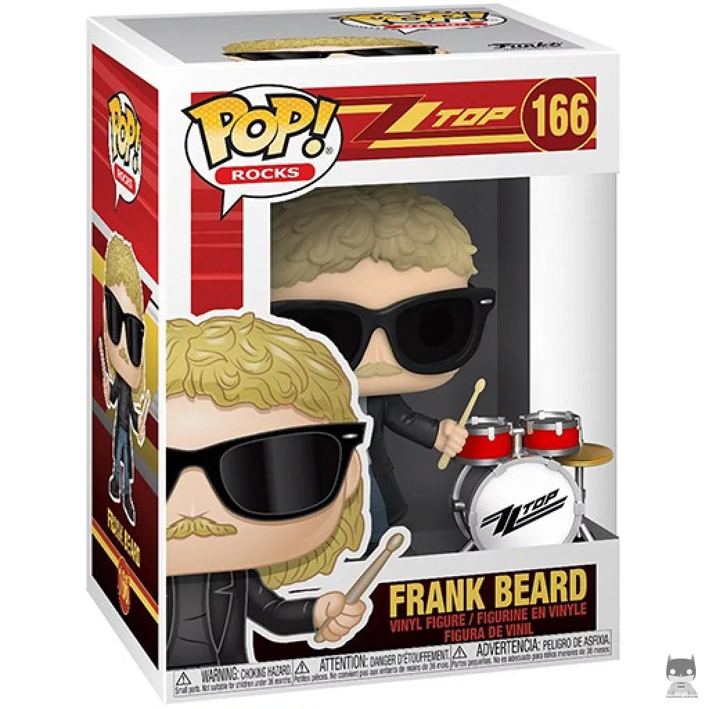 Figurine Funko POP Frank Beard avec boîte