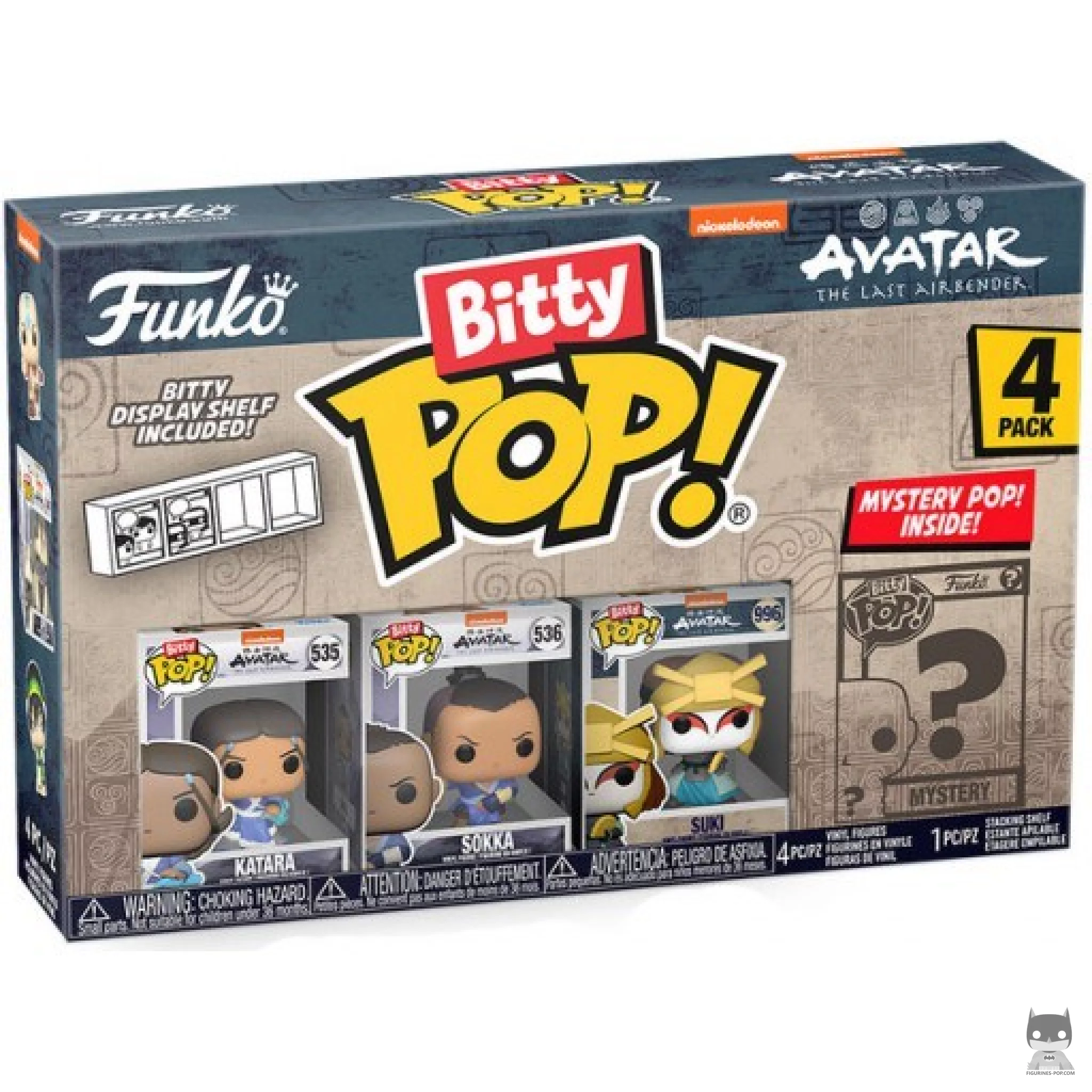 Figurine Funko POP Avatar : le dernier maître de l'air (Série 4) avec boîte