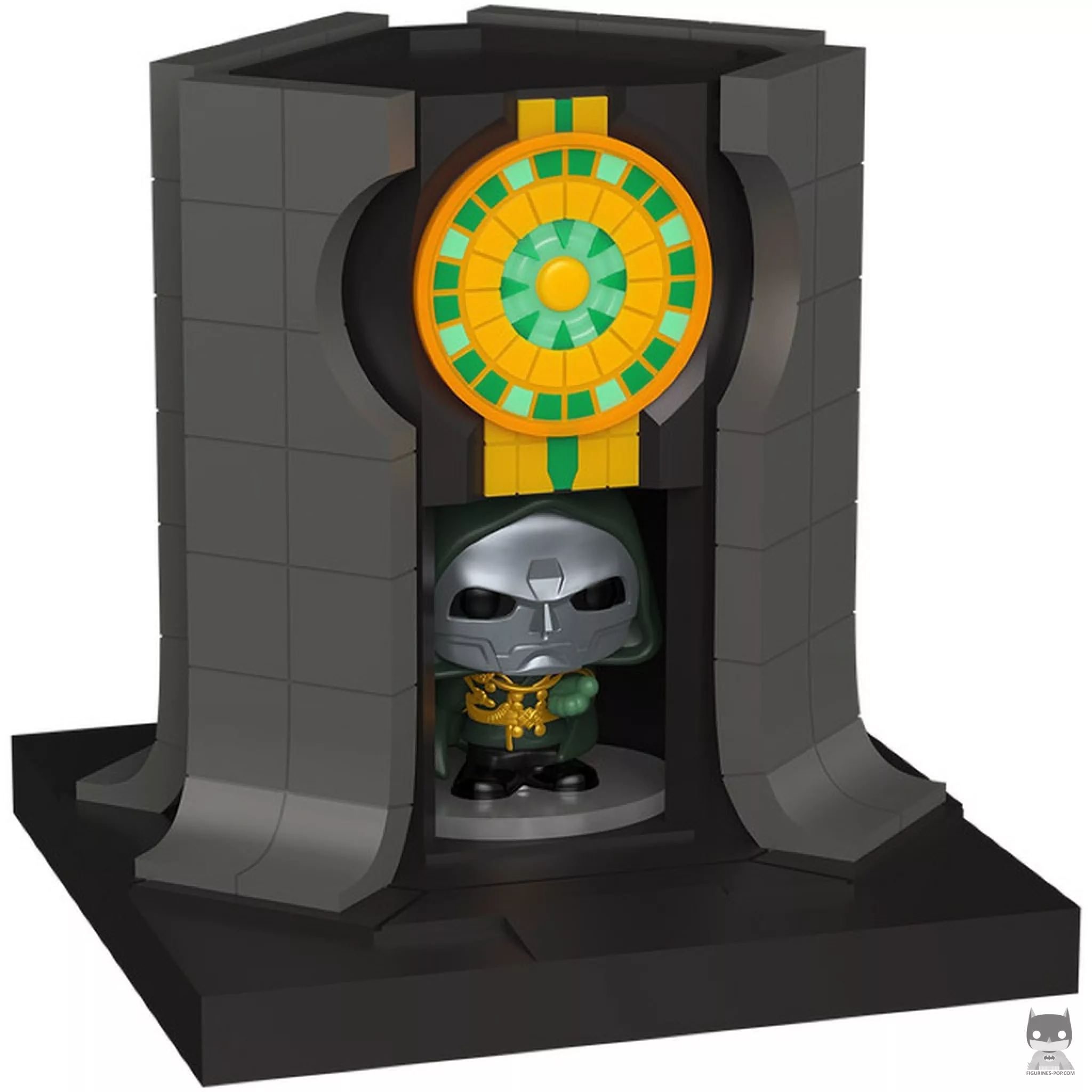 Figurine Funko POP Seigneur Doom et la Tour de Doomstadt (Avengers : Doomsday)