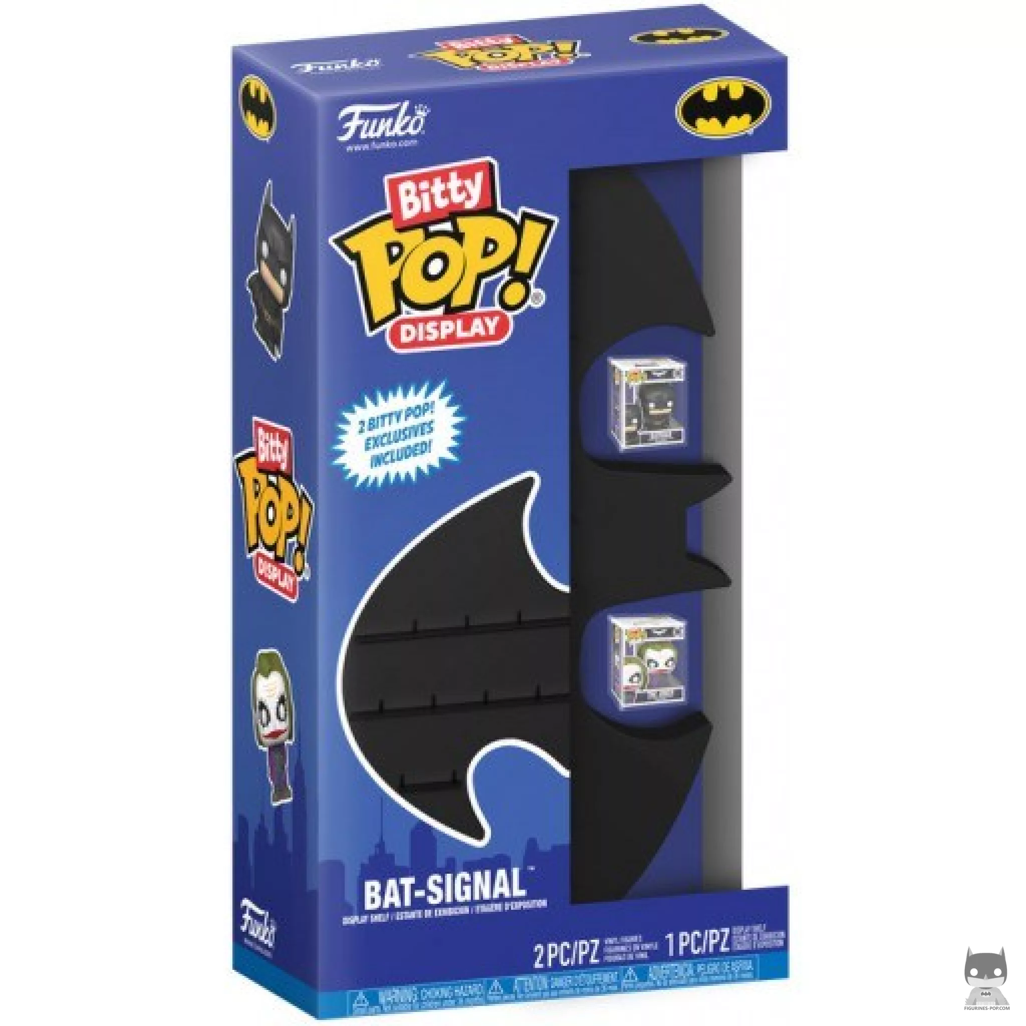 Figurine Funko POP Présentoir Bitty Pop Bat-Signal avec boîte