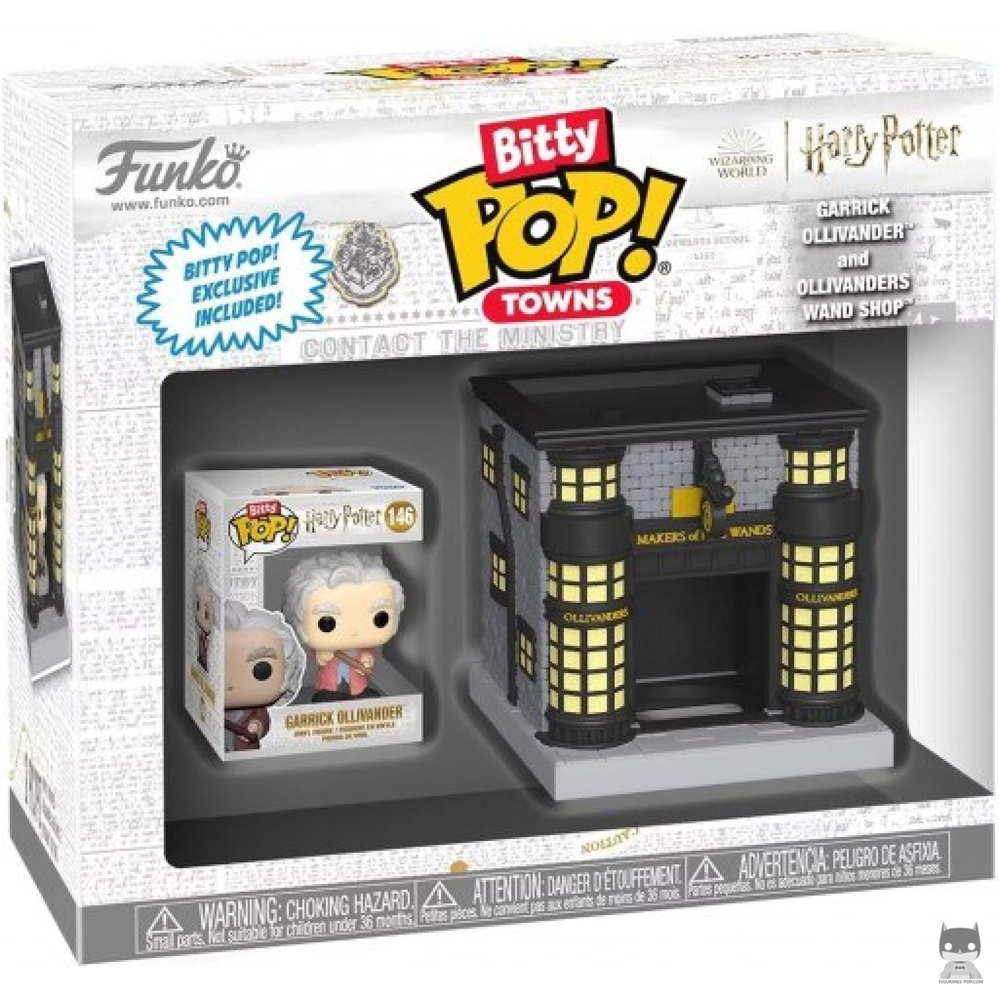 Figurine Funko POP Garrick Ollivander Boutique de Baguettes Magiques avec boîte