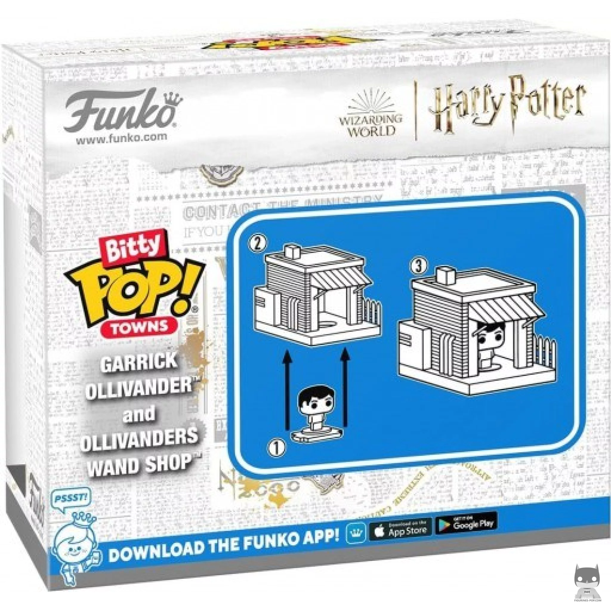 Figurine Funko POP Garrick Ollivander Boutique de Baguettes Magiques (Harry Potter)
